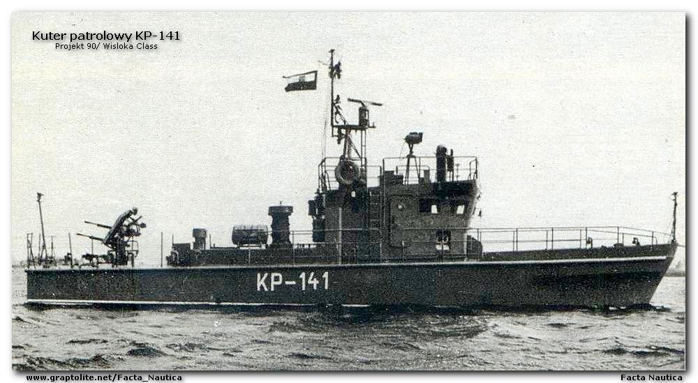 Polish patrol boat KP-141 SG-141