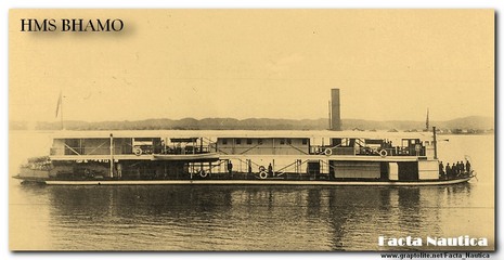 Facta Nautica. Ships and Wrecks. The British gunboat HMS BHAMO.