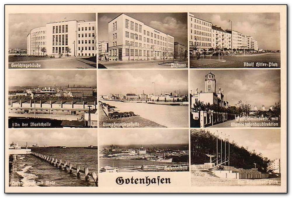 Gdynia-Gotenhafen-postcard