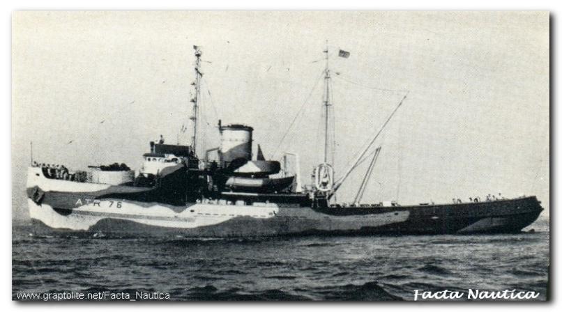 USS ATR.76 - holownik ratunkowy US Navy.