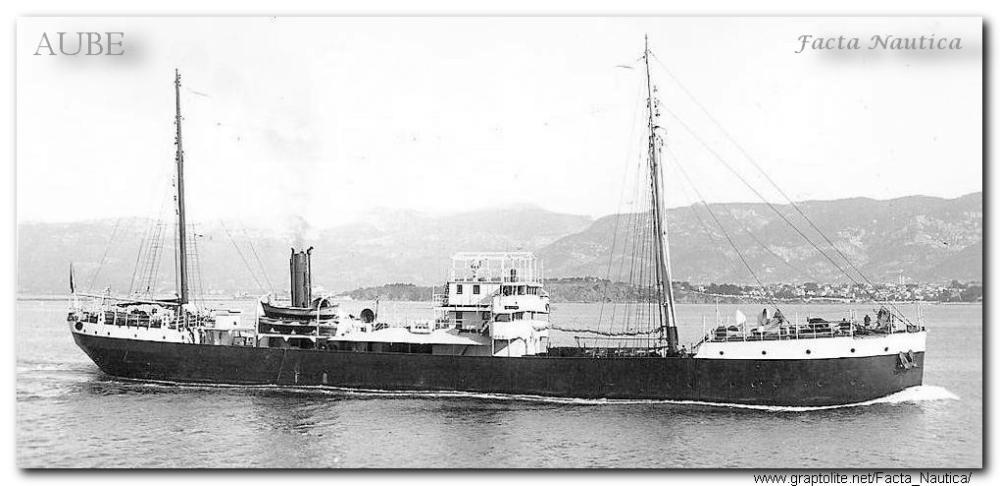 The French tanker AUBE.