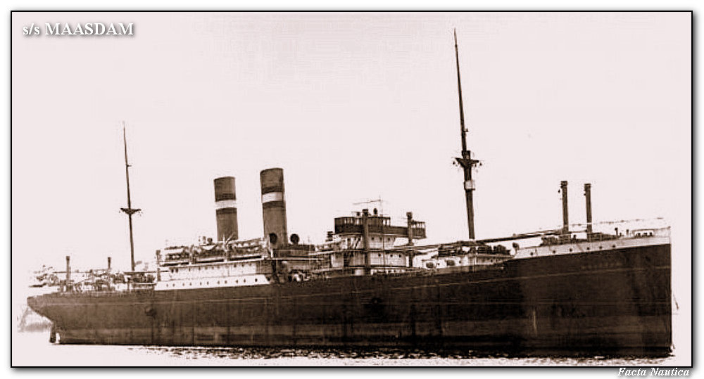 Steamer SS MAASDAM, Holland America Line