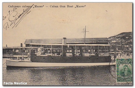 Cuban gunboat MACEO
