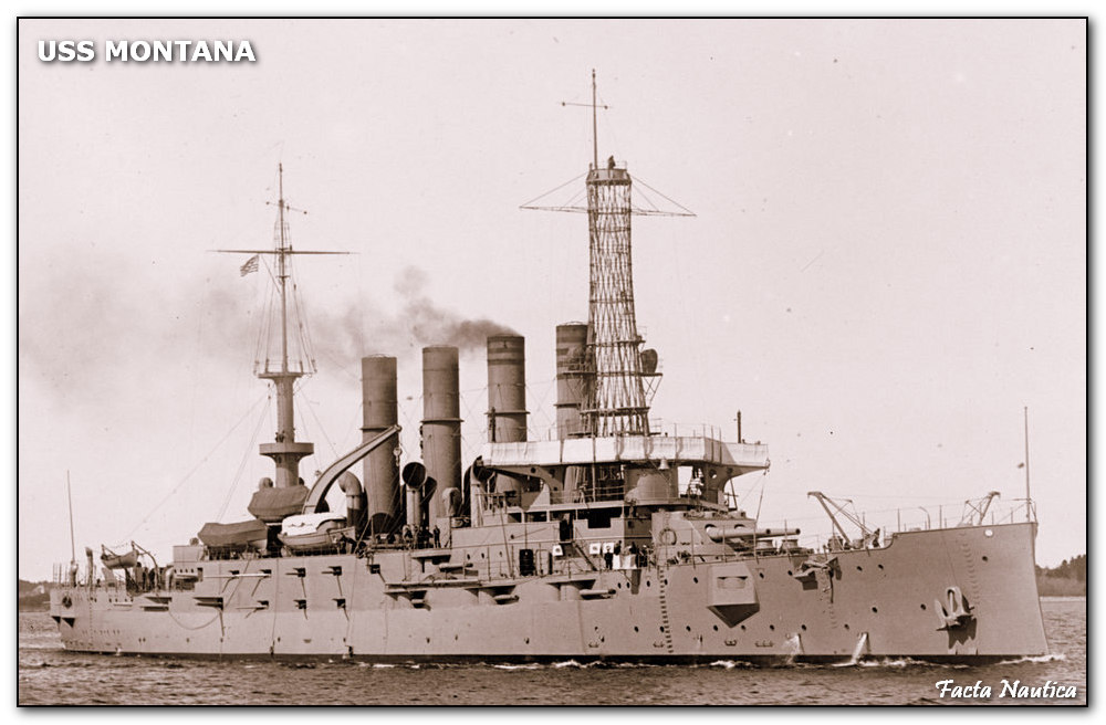 USS MONTANA, kr��ownik pancerny US Navy