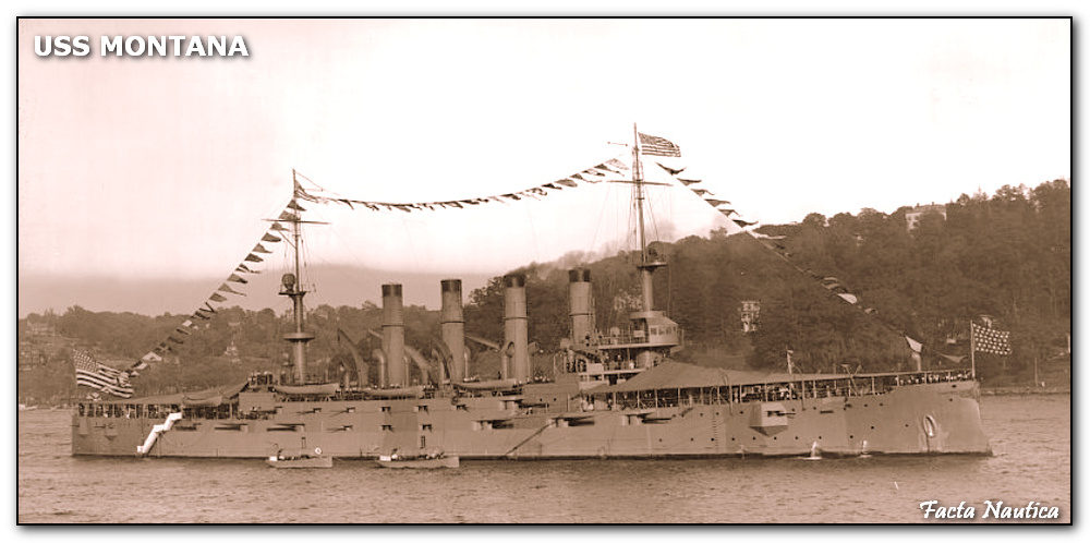 Armoured cruiser USS MONTANA