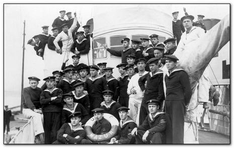 Crew of the Polish torpedoboot ORP MAZUR.