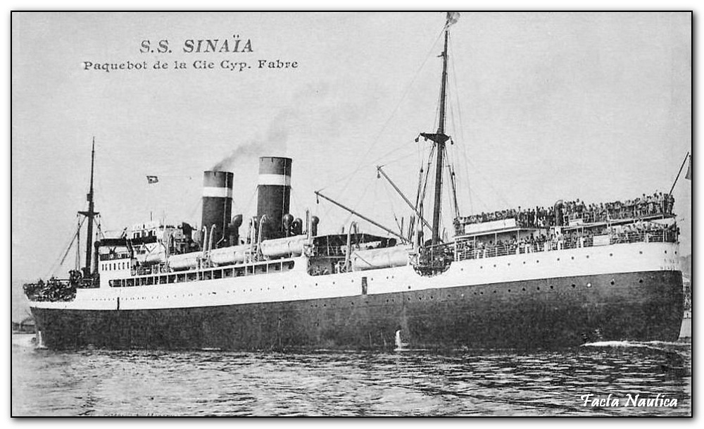 Steamer SINAIA, Armenian refugees