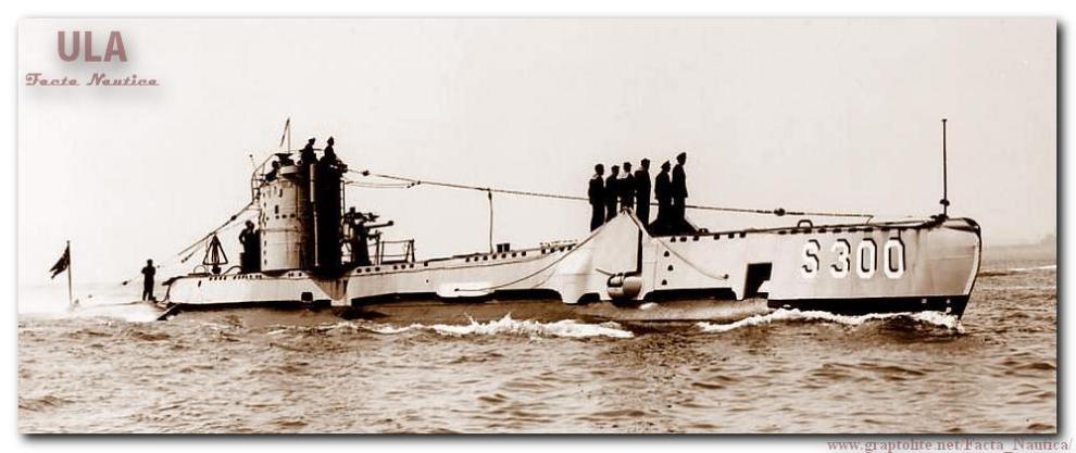 Norweski okr�t podwodny HNoMS ULA, uczestnik II wojny �wiatowej. The Norwegian submarine HNoMS ULA.